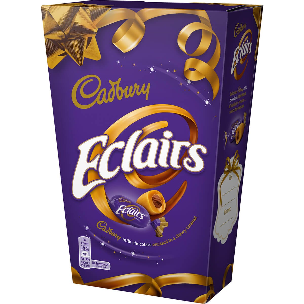Picture of Cadbury Chocolate Eclairs Carton 420g