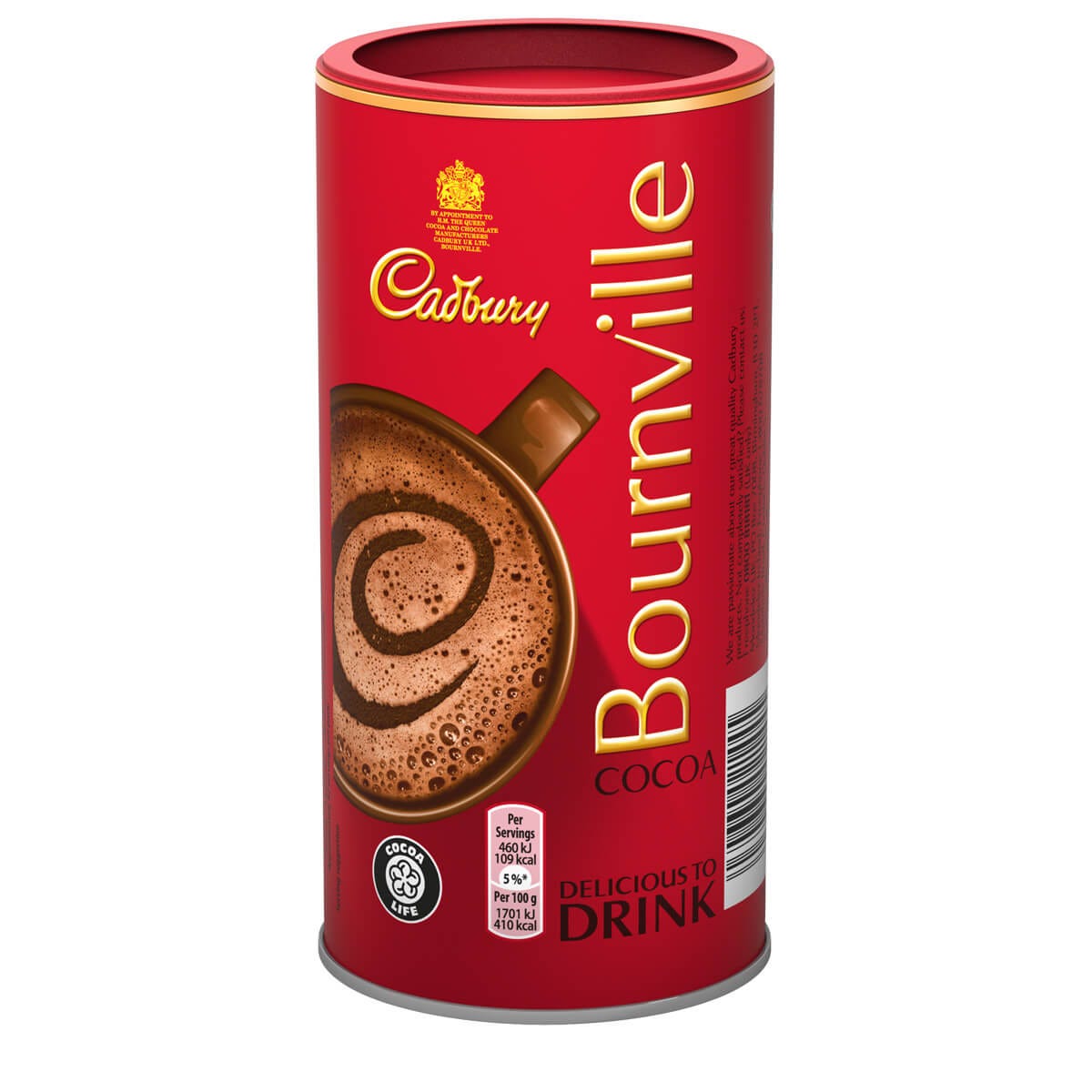 Image of Cadbury Bournville Cocoa 250g (Box of 12)