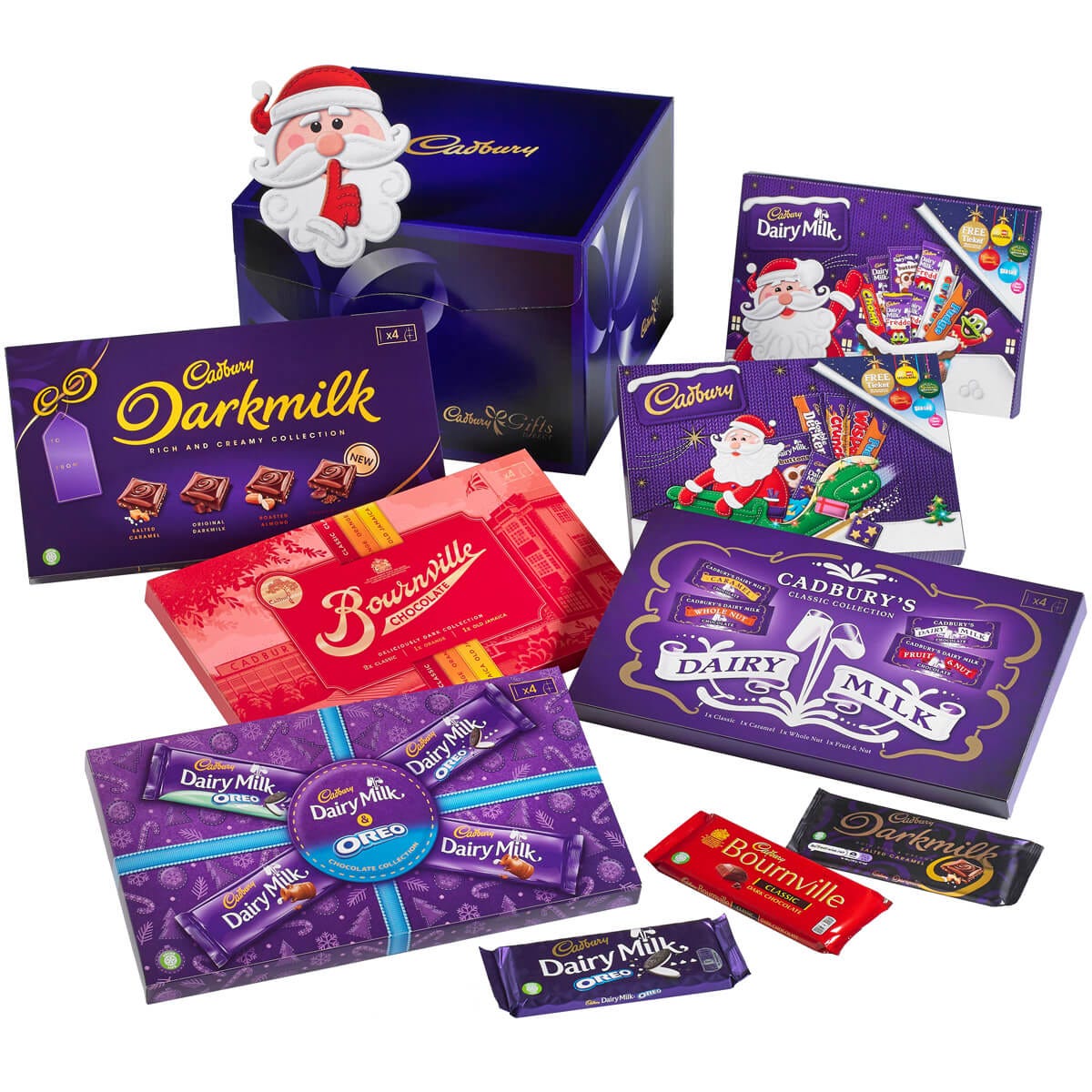 Picture of Cadbury Christmas Selection Box Hamper