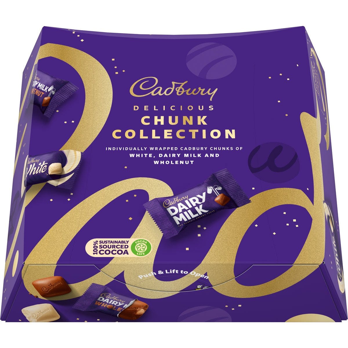 Image of Cadbury Chunk Collection Gift 243g (Box of 5)