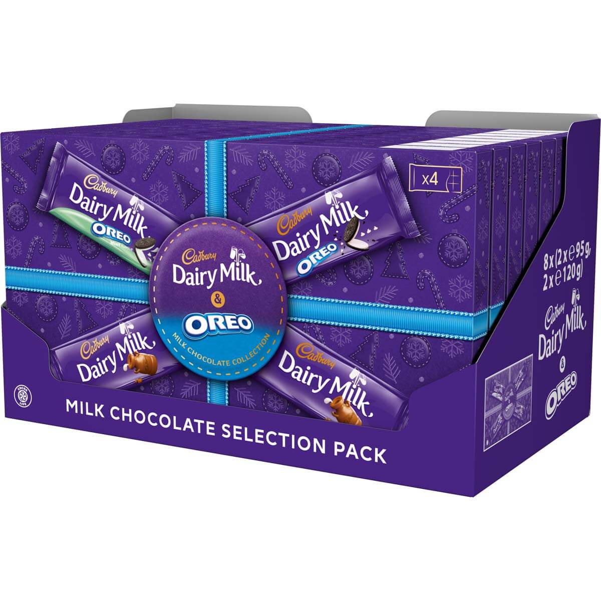 Picture of Cadbury Oreo Selection Box 430g (Box of 8)