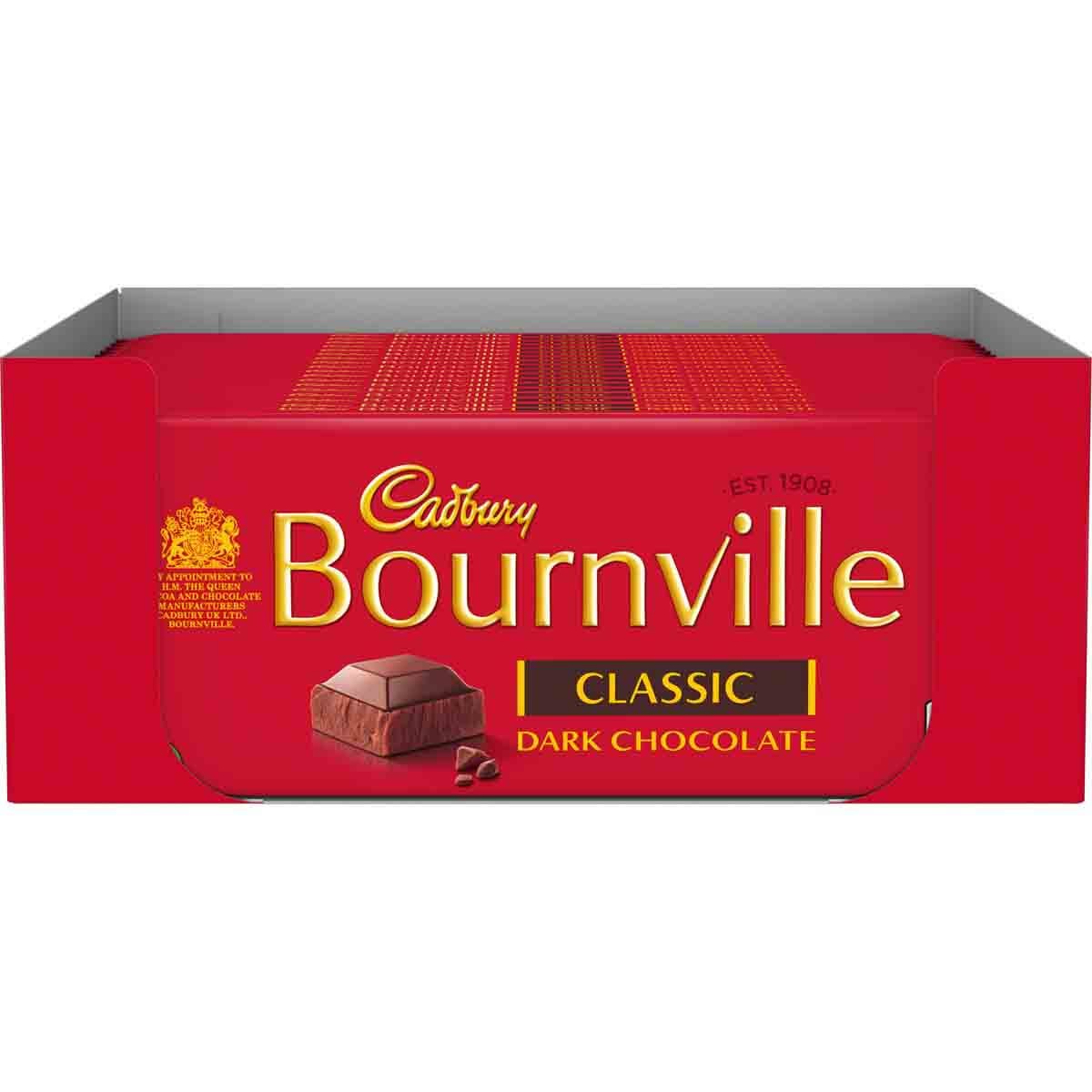 Image of Cadbury Bournville Classic 180g (Box of 18)