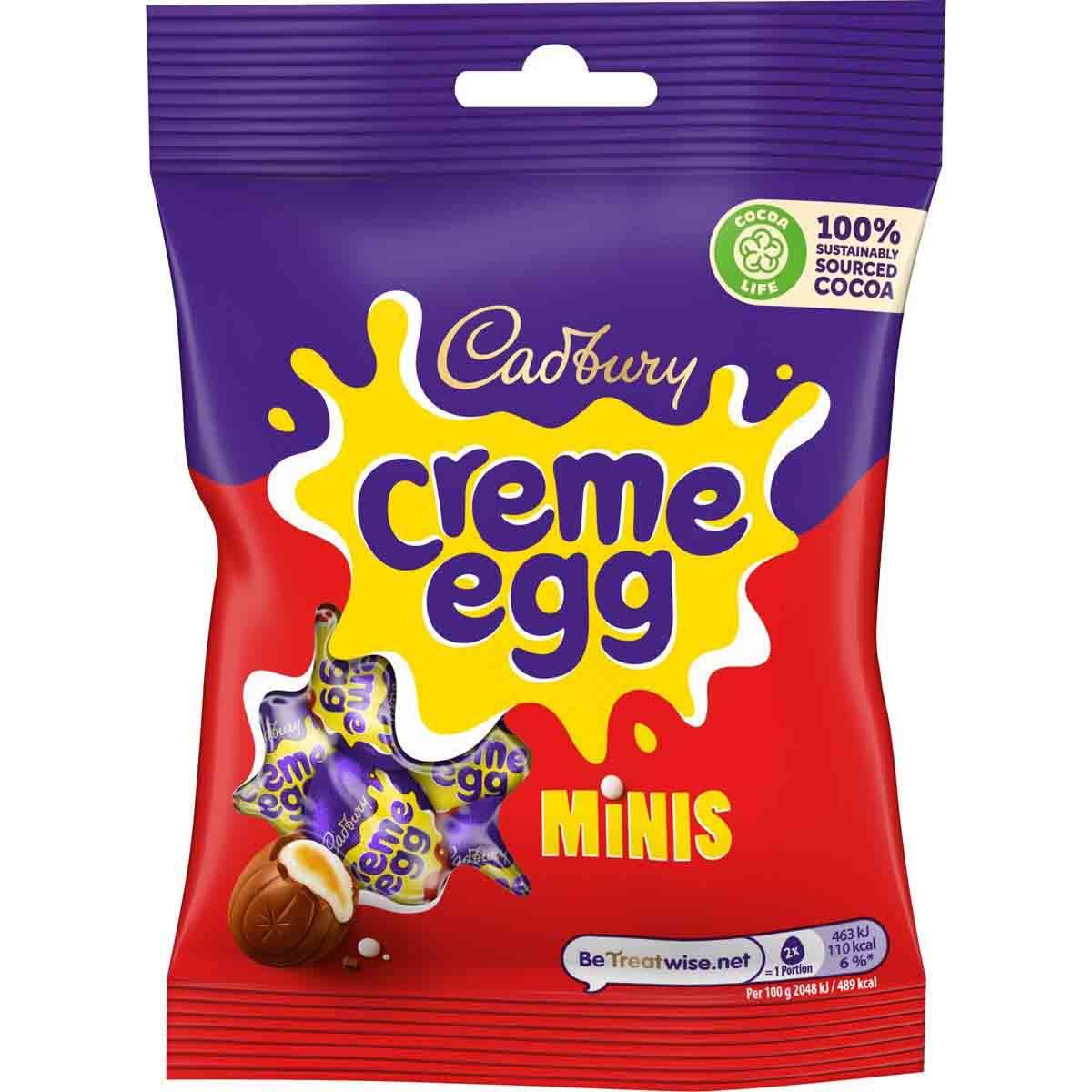 Cadbury Mini Creme Egg Chocolate Bag 78g