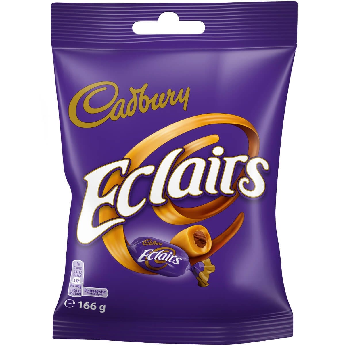Picture of Cadbury Chocolate Eclairs 166g Bag