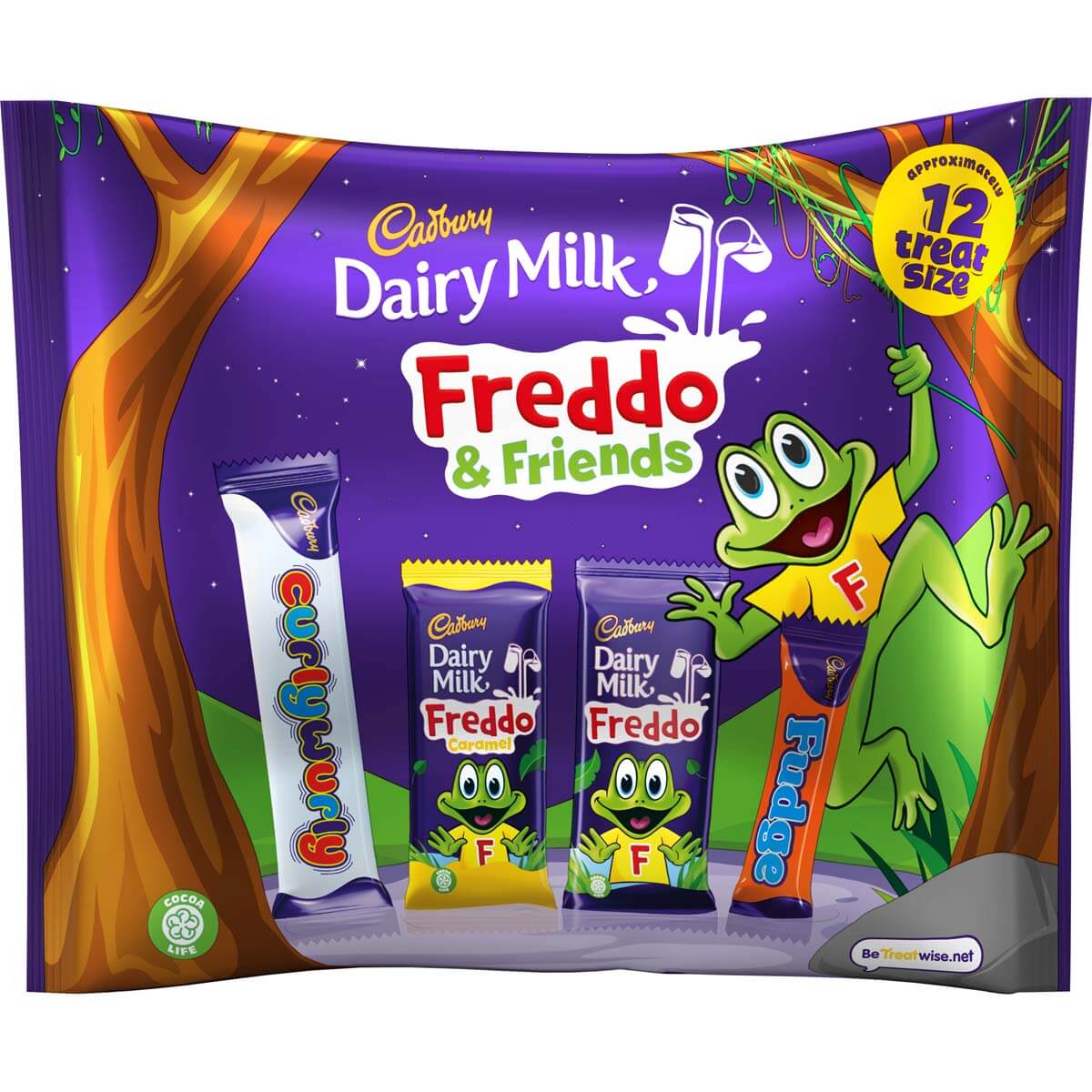 Picture of Cadbury Dairy Milk Freddo Friends Treatsize Bag 191g (Box of 16)