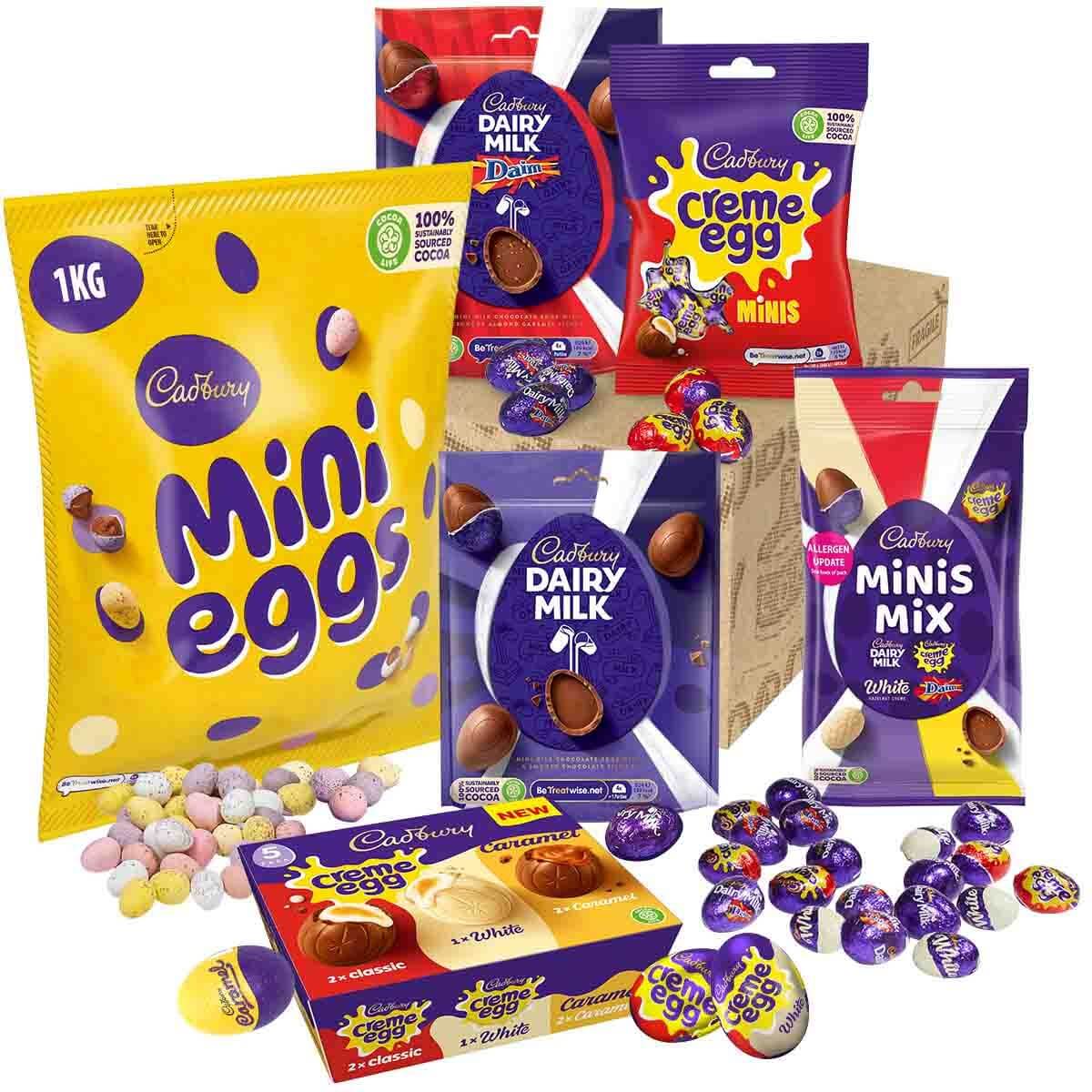 Click to view product details and reviews for Cadbury Mini Eggs 1kg Bag Easter Egg Hunt Box.