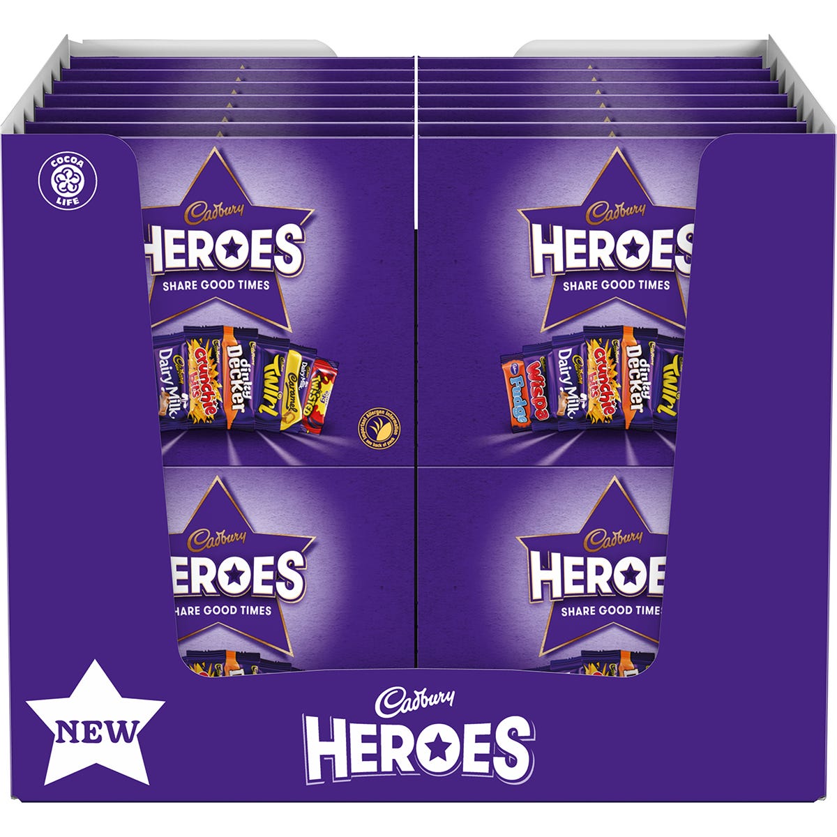 Picture of Cadbury Heroes Box 76g (Box of 28)