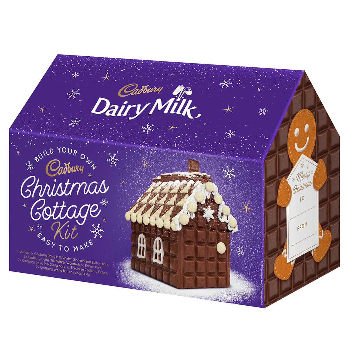 Picture of Cadbury Santa Christmas Cottage Kit