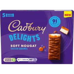 Cadbury Delights Soft Nougat Salted Caramel