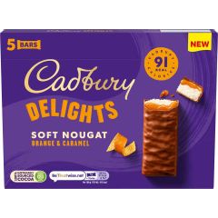 Cadbury Delights Soft Nougat Orange & Caramel