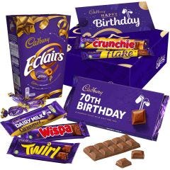 Cadbury 70th Birthday Chocolate Gift 