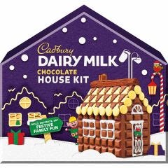 Cadbury Dairy Milk Christmas Chocolate House Kit (Box of 3)
