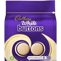 Cadbury Giant White Buttons  Bag 110g 