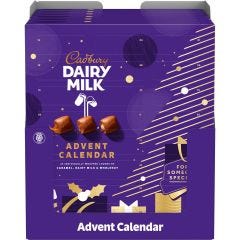 Cadbury Dairy Milk Chocolate Chunk Advent Calendar 258g (Box of 6)