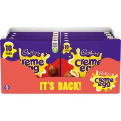 Creme Egg Chocolate 10 Pack Box 400g (Box of 12)