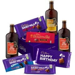 Cadbury Birthday Bars & Beers Hamper