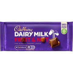 Cadbury Dairy Milk Fruit & Nut Bar 110g