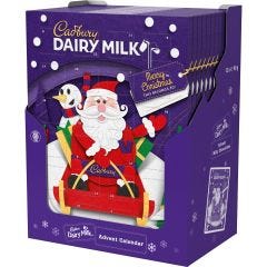 Dairy Milk Advent Calendar 90g (Box of 12)