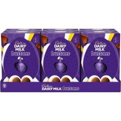 Cadbury Giant Buttons Chocolate Egg 195g (Box of 6)