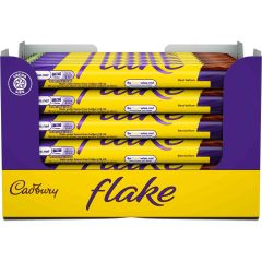 Cadbury Flake Chocolate Bars 32g (Box of 48)