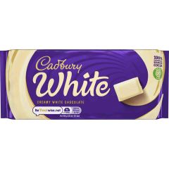 Cadbury White Chocolate Bar 90g 