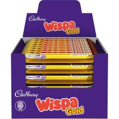 Wispa Gold Chocolate Bar 48g (Box of 48)