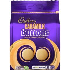 Cadbury Caramilk Buttons Bag 90g