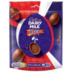 Dairy Milk Mini Daim Chocolate Eggs Bag 77g