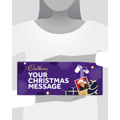 Christmas Dairy Milk Gift Bar 850g with Sleeve XX Large