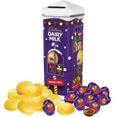 Cadbury Christmas Chocolate Coin Money Gift Tin 