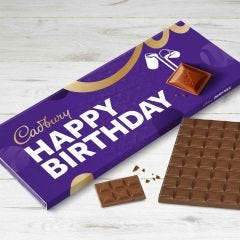 Happy Birthday Dairy Milk Bar (850g)