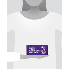 Dairy Milk 180g with Christmas Sleeve Large