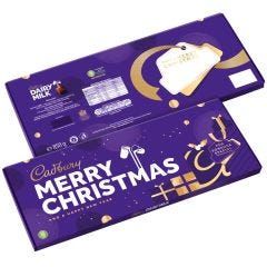 Secret Santa Christmas Dairy Milk Gift Bar 850g