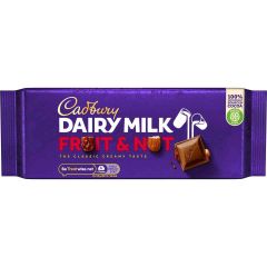 Dairy Milk Fruit & Nut Bar 180g