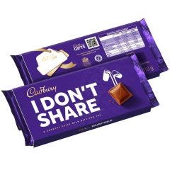 Cadbury I Don’t share Dairy Milk Chocolate Bar with Sleeve 110g