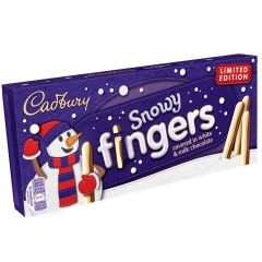 Cadbury Snowy Fingers Box (115g) Box of 20