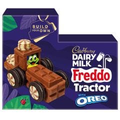 Cadbury Dairy Milk Freddo & Oreo Tractor Build Your Own Kit