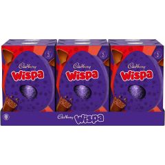 Cadbury Wispa Chocolate Easter Egg  (Box of 6)