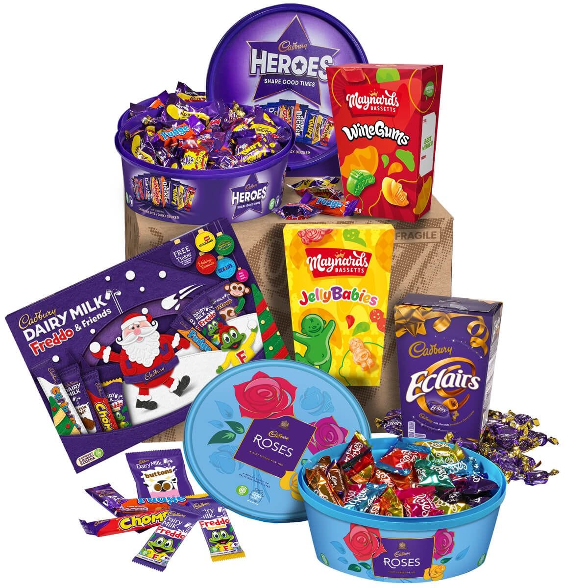 Cadbury Christmas  Chocolate Hamper