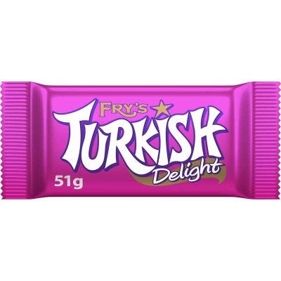 Fry's Turkish Delight Milk Chocolate Bar 51g