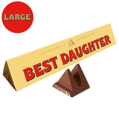 Toblerone Best Daughter Milk Chocolate Bar 360g