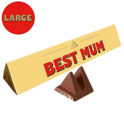 Toblerone Best Mum Milk Chocolate Bar 360g
