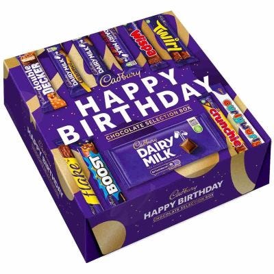 Cadbury Happy Birthday Double Deck Chocolate Selection Box 