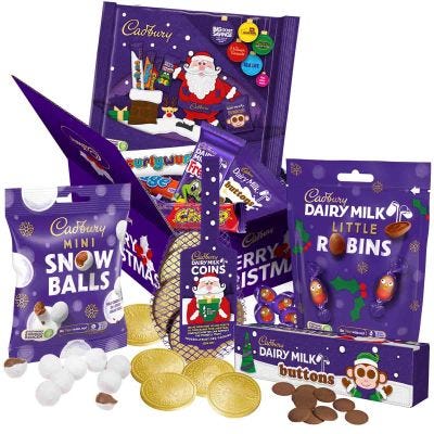 Cadbury Merry Christmas Chocolate Gift