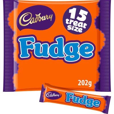 Cadbury Fudge Treatsize Bag 202g
