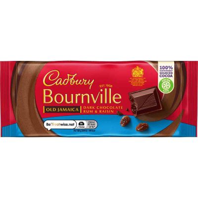 Bournville Old Jamaica Chocolate Bar 100g