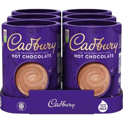 Cadbury Drinking Chocolate 500g (Box of 6)