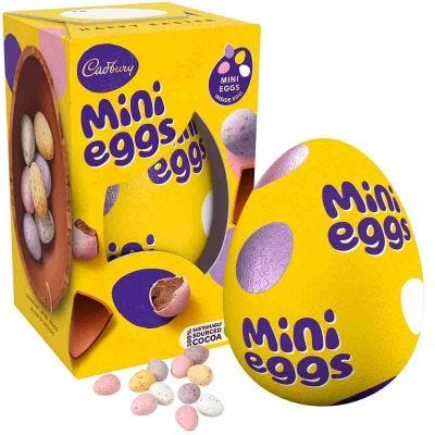 Cadbury Mini Eggs Chocolate Egg 97g
