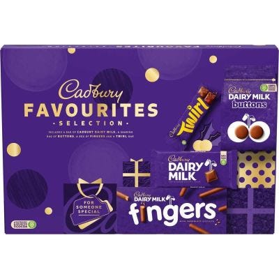 Cadbury Favourites Chocolate Selection Box 370g