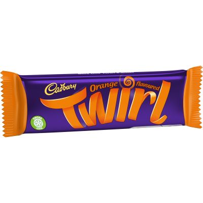 Cadbury Orange Twirl Chocolate Bar 43g